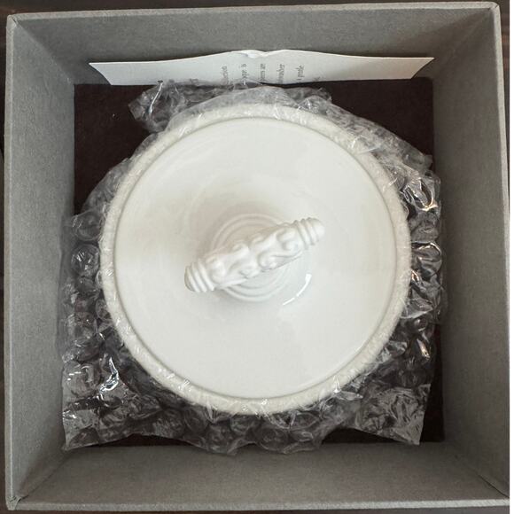 NIB Katy Briscoe Bangles White Bone China Sugar Bowl - Picture 5 of 8